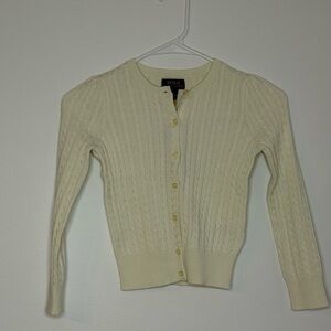 Polo by Ralph Lauren Cream Kids Sweater